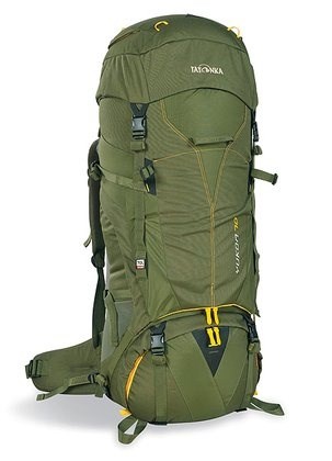 Зеленый треккинговый рюкзак 70 литров TATONKA Yukon 70 olive - фото 49714