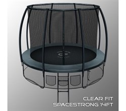 Батут Clear Fit SpaceStrong 14ft - фото 87624