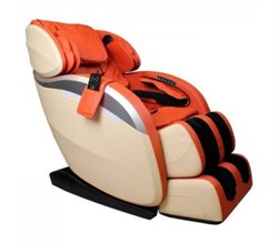 Массажное кресло Gess Futuro бело-оранжевое - фото 97717