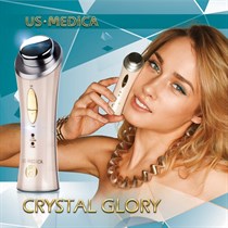 Гальванический прибор для лица US Medica Crystal Glory AF