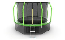Батут с верхней и нижней сеткой Evo Jump Cosmo 12ft Lower net Green