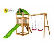 Детская игровая площадка Babygarden Play 1 светло-зеленая