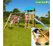 Детский городок Jungle Gym Castle + SwingModule Xtra + RockModule