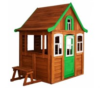 Детский домик Можга Цветочный зеленый