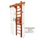 Деревянная шведская стенка Kampfer Wooden ladder Maxi ceiling - фото 58724