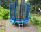 Батут с сеткой Optifit JUMP 6ft 1,83 м синий - фото 59012
