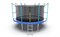 Батут с внешней сеткой и лестницей Evo Jump Internal 12ft Blue - фото 61684