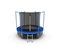 Батут Evo Jump Internal 6ft (Sky). Батут с внутренней сеткой и лестницей, диаметр 6ft (синий) + нижняя сеть - фото 84884