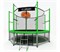 Батут i-Jump Basket 10ft green - фото 86406