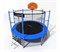Батут i-Jump Basket 12ft blue - фото 86885